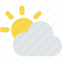 cloud, forecast, sun, sunny, weather, partly
