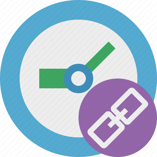 Clock, history, link, schedule, timer icon - Download on Iconfinder