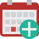 add, calendar, date, day, event, month, schedule