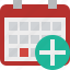 add, calendar, date, day, event, month, schedule 