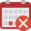 calendar, cancel, date, day, event, month, schedule