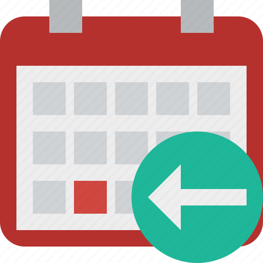 Calendar, previous, date, day, event, month, schedule icon - Download on Iconfinder