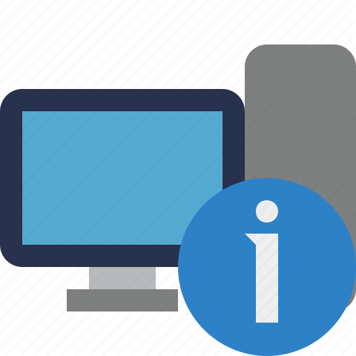 Computer, information, desktop, monitor, server icon - Download on Iconfinder