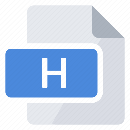 Document, file, h, program icon - Download on Iconfinder