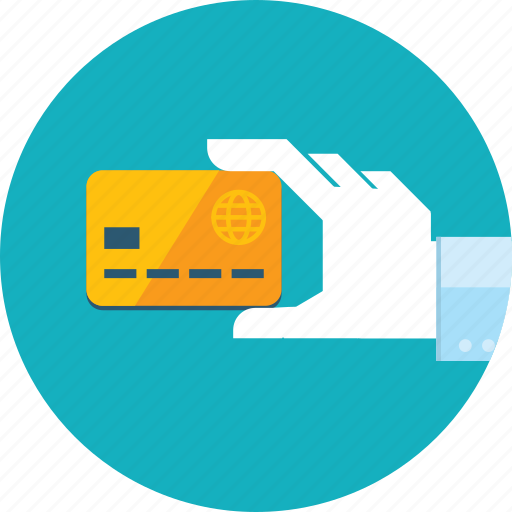 Bank, credit card, hand, method, payment, people icon - Download on Iconfinder
