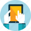 electronic devices, hand, people, responsive, tablet, website 