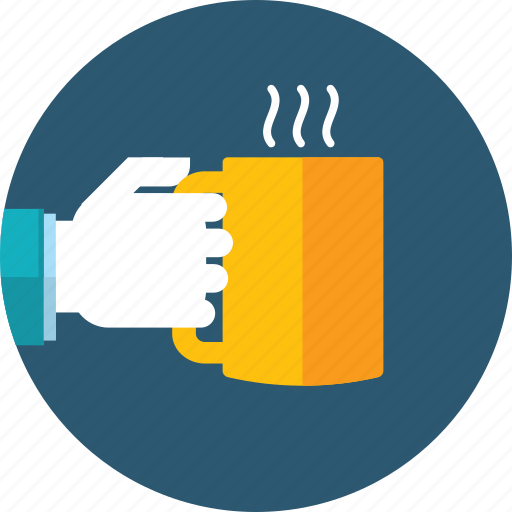 Coffee, drink, hand, people, restaurant, tea icon - Download on Iconfinder
