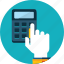 account, bill, calculation, calculator, hand, people 
