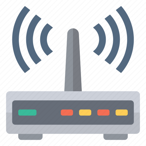 Connection, hardware, network, router, signal, wifi, wireless icon - Download on Iconfinder