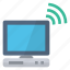computer, connected, green, hardware, network, successful, wireless 