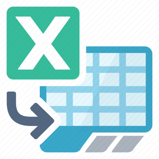 Excel, import icon - Download on Iconfinder on Iconfinder