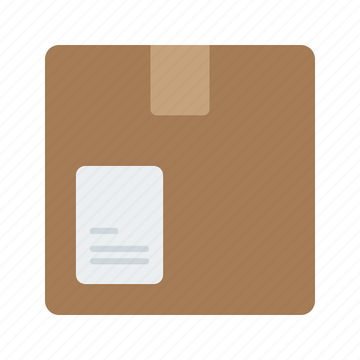 Box, delivery, lable, package, parcel, shipping icon - Download on Iconfinder