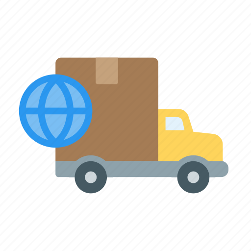 Box, delivery, global, international, package, parcel, shipping icon - Download on Iconfinder