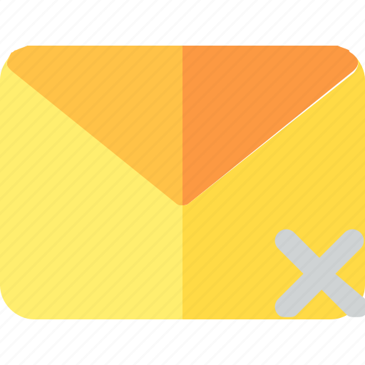 Delete, email, envelope, letter, mail icon - Download on Iconfinder