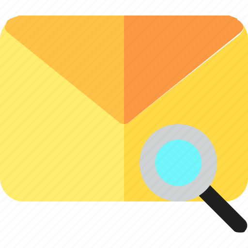 Email, envelope, letter, mail, search icon - Download on Iconfinder