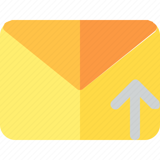 Email, envelope, letter, mail, upload icon - Download on Iconfinder