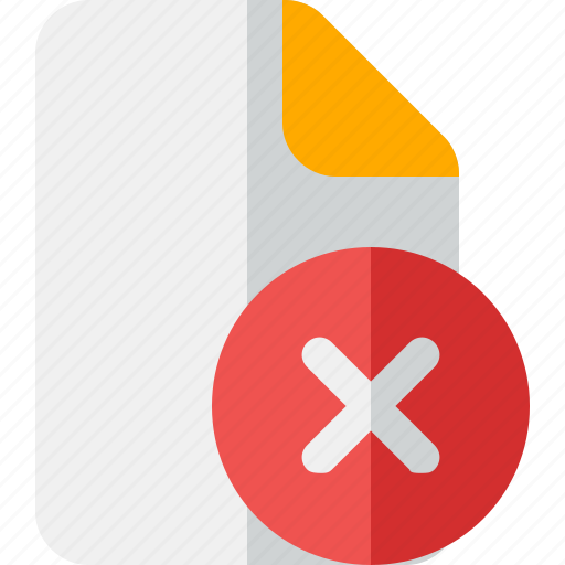 Delete, document, file, paper icon - Download on Iconfinder