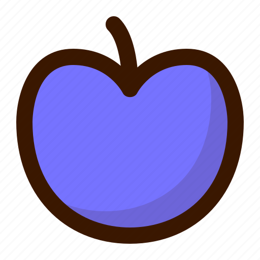 Fruits, plum, food, fruit, gastronomy, healthy, sweet icon - Download on Iconfinder
