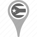 country, county, flag, map, national, pin, puerto ricol