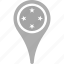 country, county, flag, map, national, pin, the federated states of micronesia 