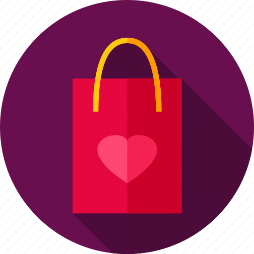 Bag, fashion, heart, love, package, shopping, shopping bag icon - Download on Iconfinder