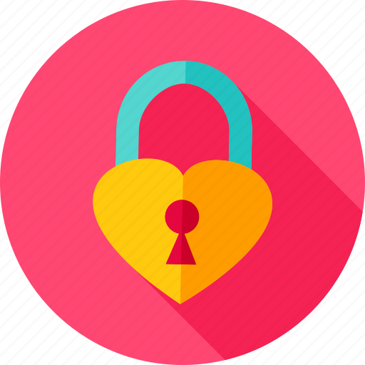 Heart, keyhole, lock, love, padlock icon - Download on Iconfinder