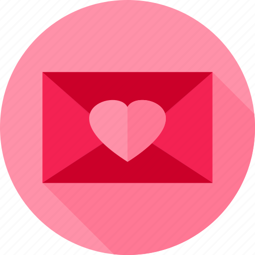 Envelope, heart, letter, love, post, valentine icon - Download on Iconfinder