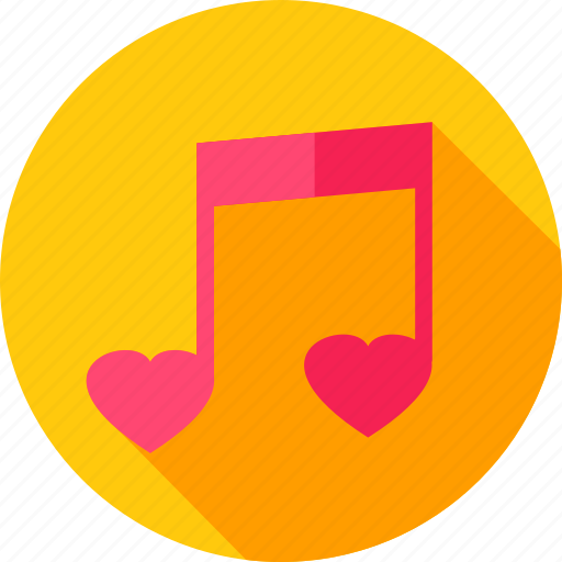 Heart, love, music, musical, note, sheet icon - Download on Iconfinder