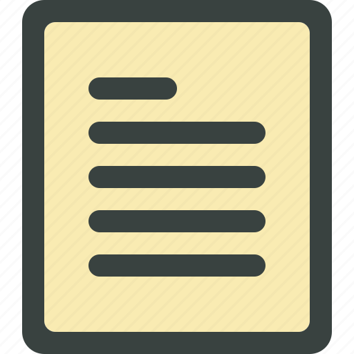 File, paper, article, blog, blog post, content, document icon - Download on Iconfinder