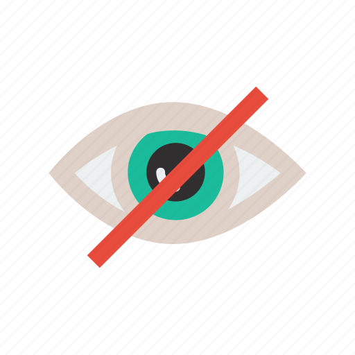 Disable, eye, visibility icon - Download on Iconfinder