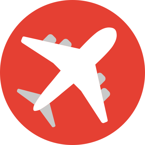 Airplane, plane, flight, travel, vacation, transport, holiday icon - Free download