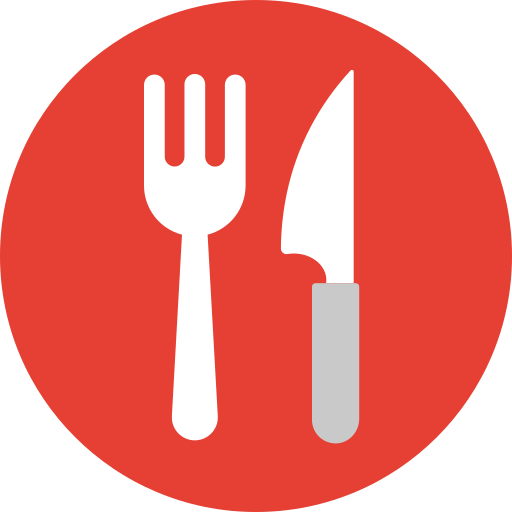 Fork, knife, kitchen, food, cooking, restaurant, cook icon - Free download
