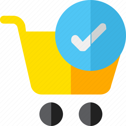 Buy, cart, check, shopping, trolley icon - Download on Iconfinder