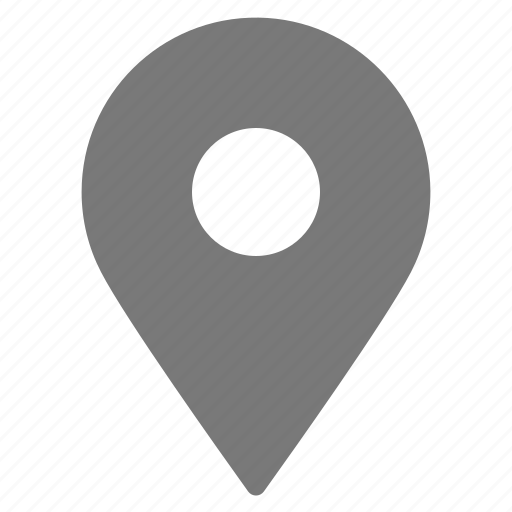 Gray, location, gps, marker, navigation, pointer, pin icon - Download on Iconfinder