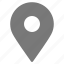 gray, location, gps, marker, navigation, pointer, pin 