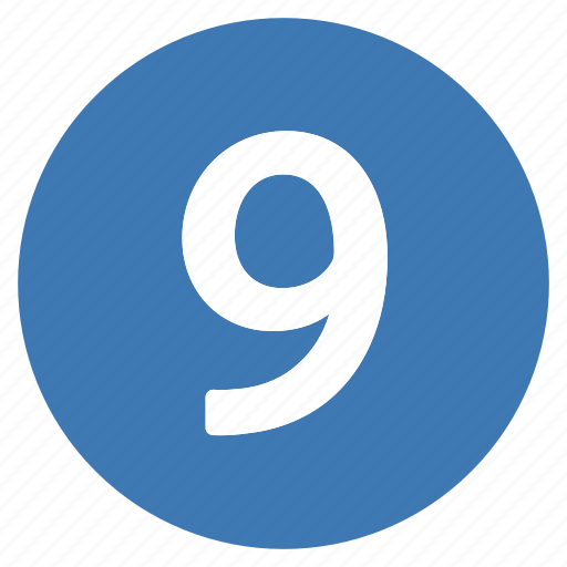 Nine, number, pro, numbers icon - Download on Iconfinder