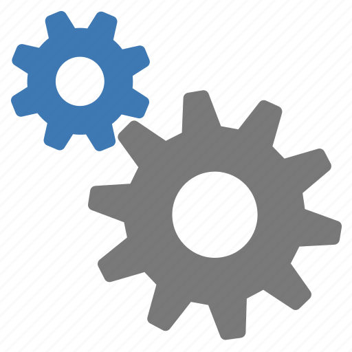 Complex, gears, mechanics, preferences, settings, configuration, options icon - Download on Iconfinder
