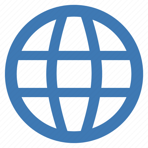 Blue, connected, internet, world, earth, planet, worldwide icon - Download on Iconfinder