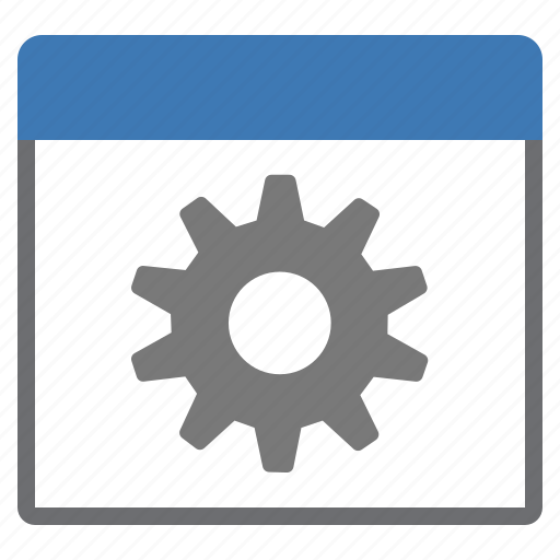 Gear, preferences, settings, window icon - Download on Iconfinder
