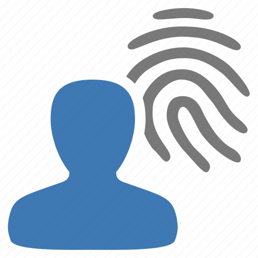 Authentication, fingerprint, management, security, user icon - Download on Iconfinder