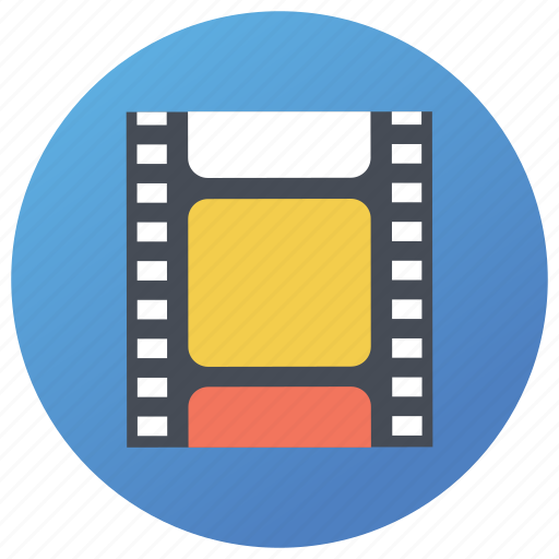 Cinema reel, film, film roll, movie reel, reel, stagger icon - Download ...