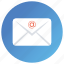 electronic message, email, email envelope, online mail, text email 