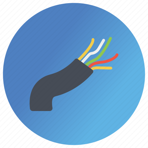 Cable connection, conducting strand, electric cord, electric wires, electricity network icon - Download on Iconfinder