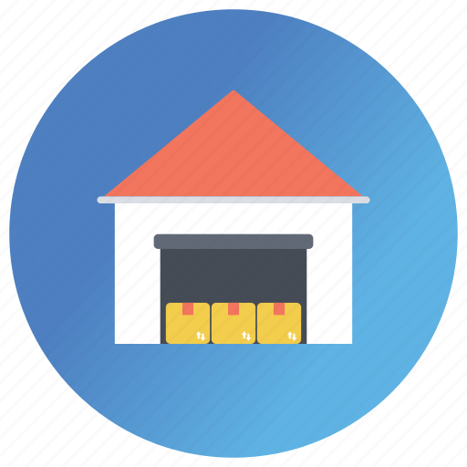 Depository home, garage, stock room, storehouse, warehouse icon - Download on Iconfinder