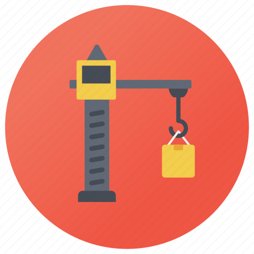 Crane pulley, forklift, freight lifter, parcel lifter, weight lifter icon - Download on Iconfinder