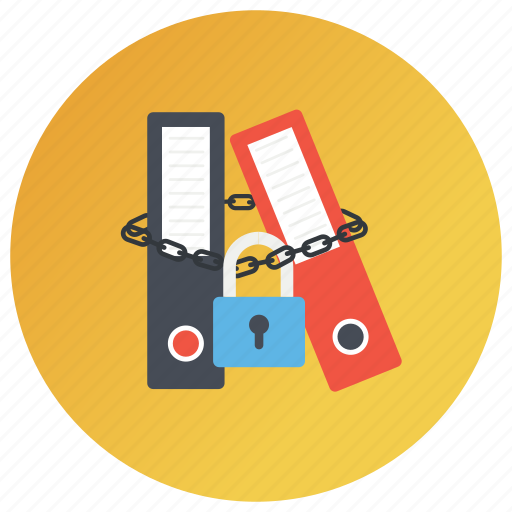 Archives lock, data security, folder lock, information security, locked file, secret folder icon - Download on Iconfinder