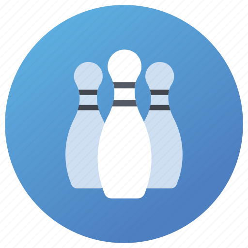 Bowling pins, candlepins, ninepins, skittles, tenpins icon - Download on Iconfinder