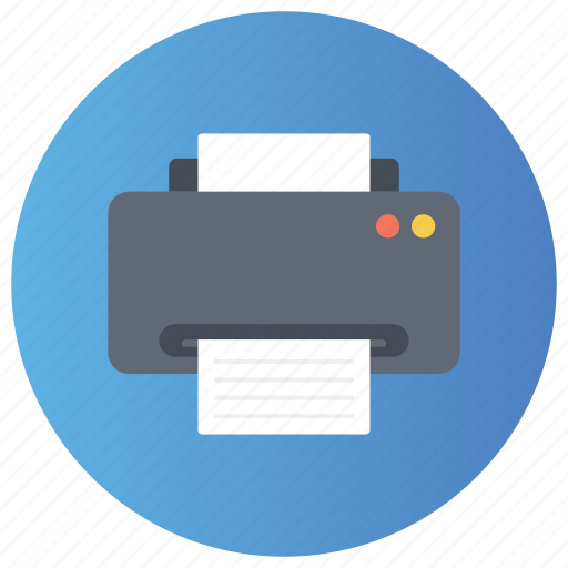 Digital printer, inkjet, printer, printing machine, typesetter icon - Download on Iconfinder