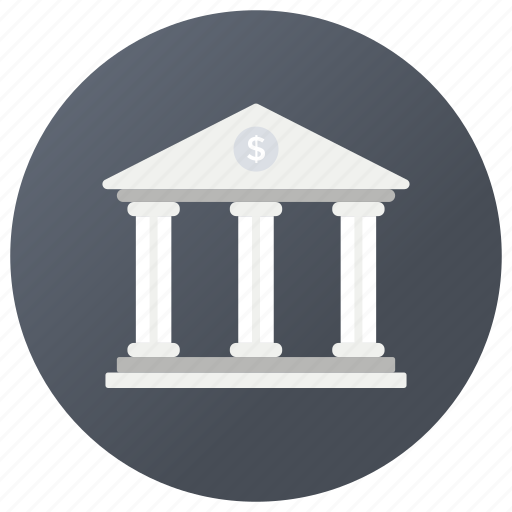 Bank, credit union, financial building, financial institution, storehouse icon - Download on Iconfinder
