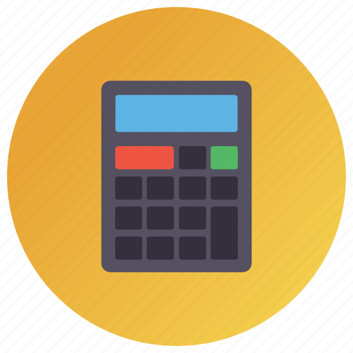 Arithmetics, calculating machine, calculator, electronic abacus, mathematics, totalizer icon - Download on Iconfinder